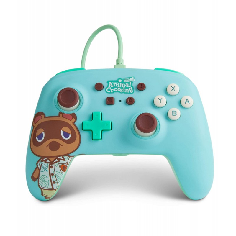 PowerA Enhanced Wired Controller For Nintendo Switch - Animal Crossing: Tom Nook, Gamepad, Wired Video Game Controller, Gaming Controller (Nintendo Switch)